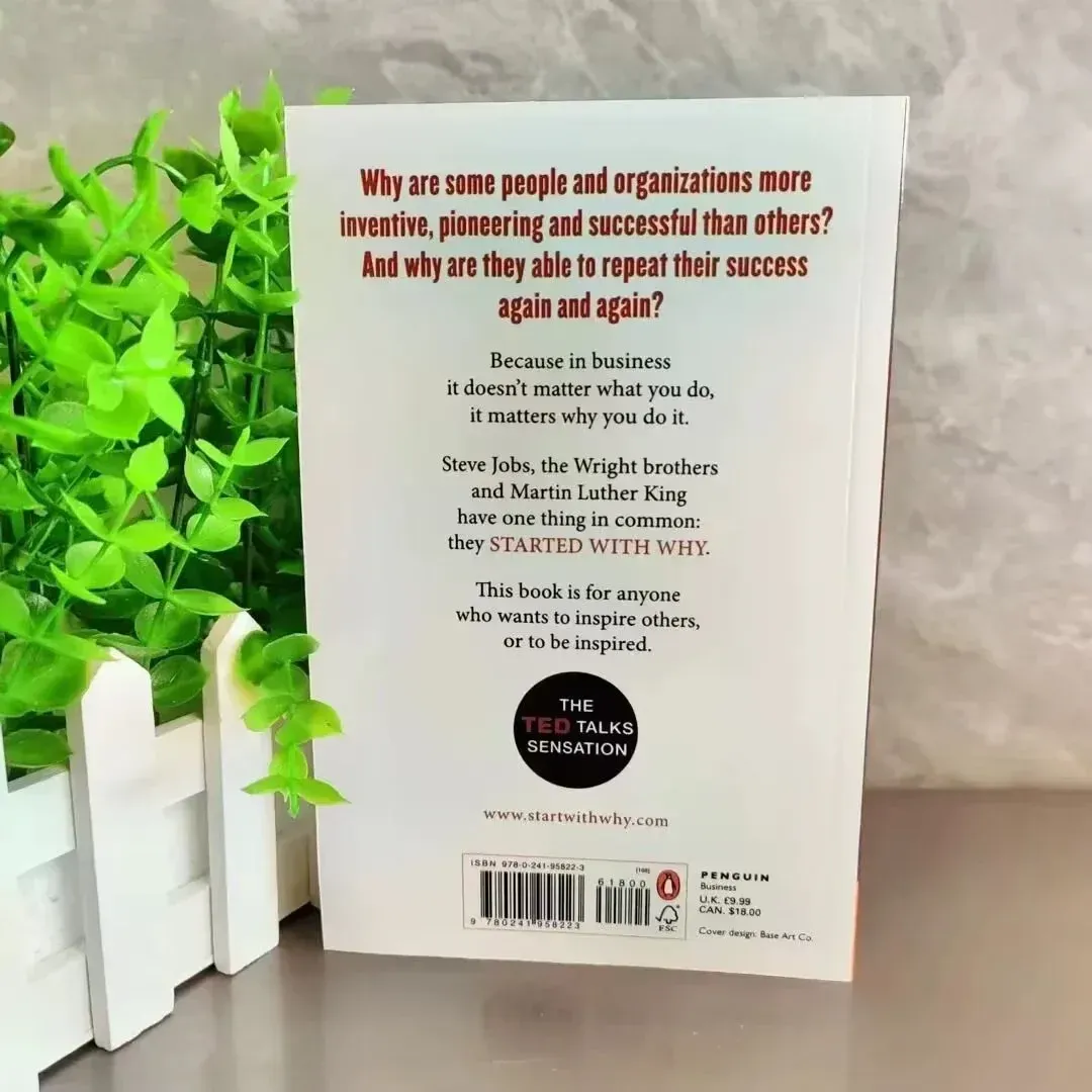 Start With Why by Simon Sinek: Motivational Business Leadership & Management Book - Inspiring Action & Personal Development Paperback thumbnail 2