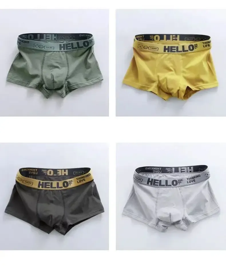 Men's Soft Cotton Boxer Briefs - Breathable Summer Sports Underwear for Ultimate Comfort showcase 6
