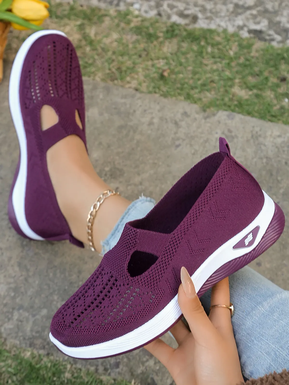 Women's Casual Summer Sneakers - Lightweight Breathable Flat Shoes for All Seasons, Simple Fashionable Design, Comfortable Walking Shoes for Everyday Wear showcase 41