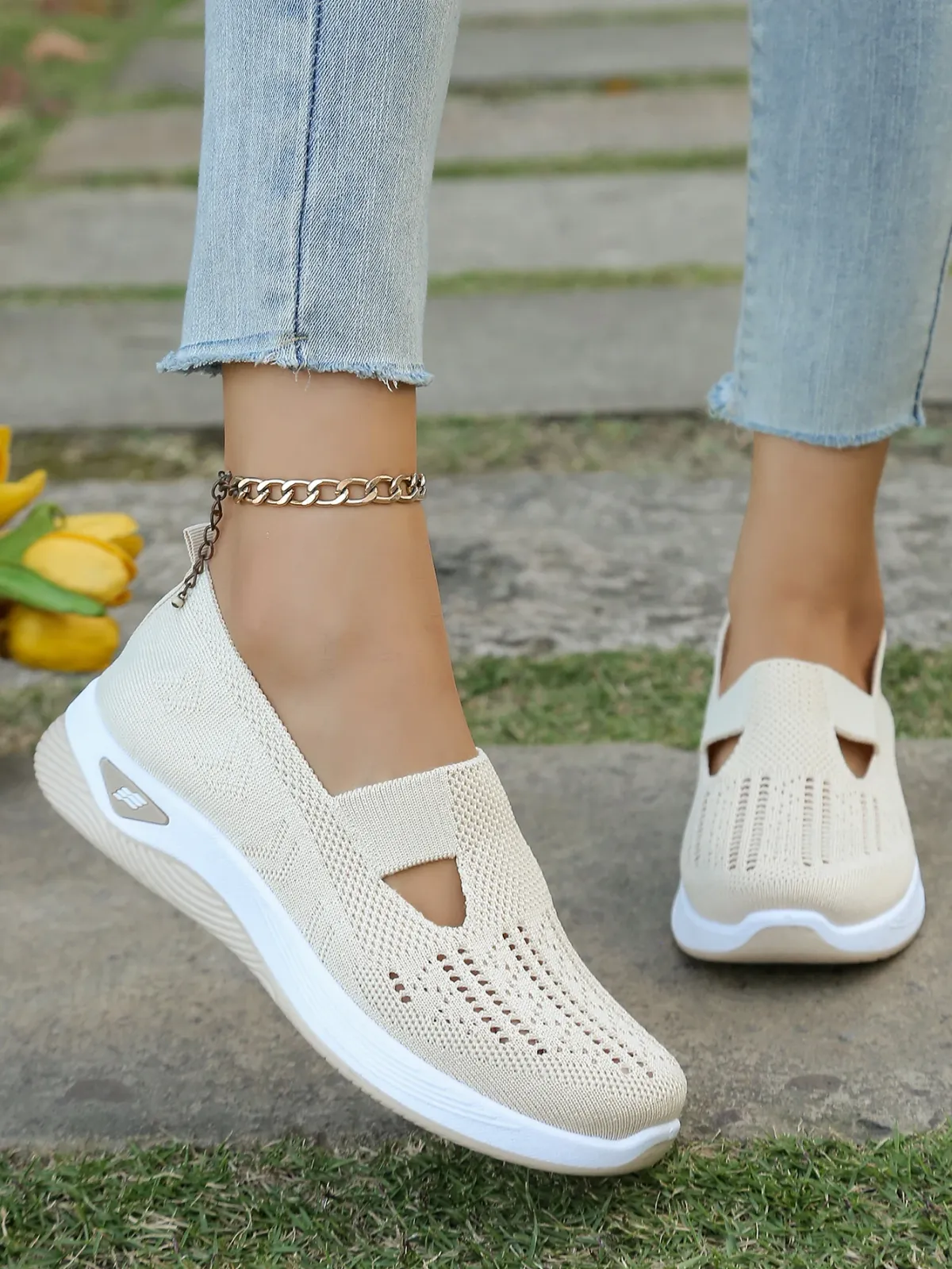 Women's Casual Summer Sneakers - Lightweight Breathable Flat Shoes for All Seasons, Simple Fashionable Design, Comfortable Walking Shoes for Everyday Wear showcase 20