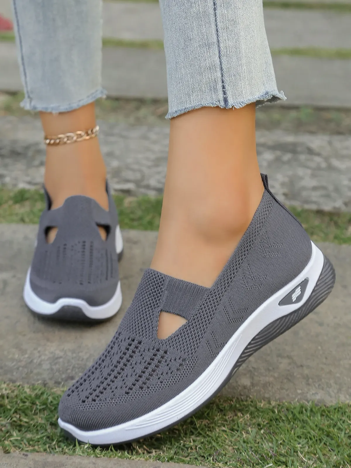 Women's Casual Summer Sneakers - Lightweight Breathable Flat Shoes for All Seasons, Simple Fashionable Design, Comfortable Walking Shoes for Everyday Wear showcase 34