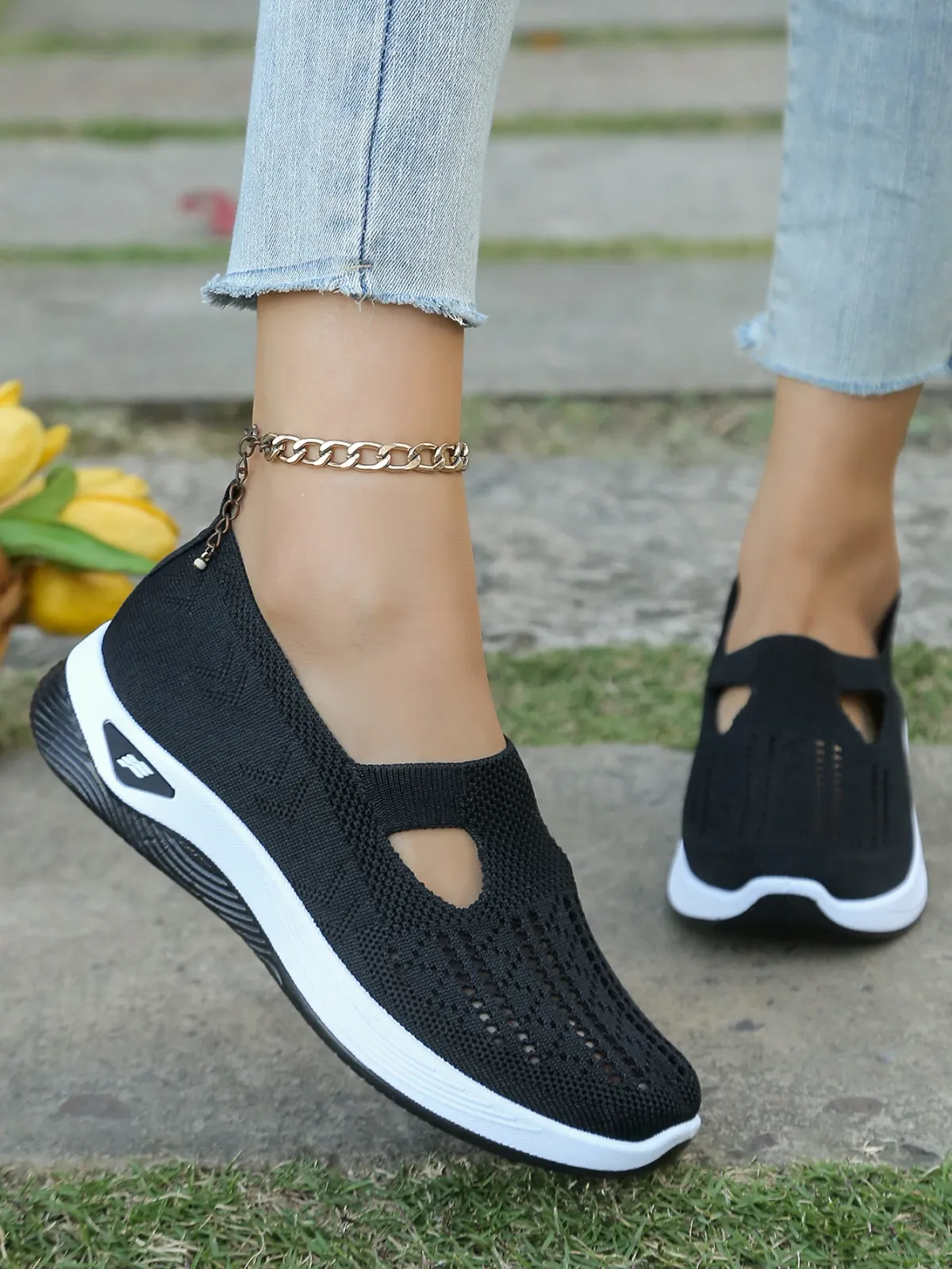 Women's Casual Summer Sneakers - Lightweight Breathable Flat Shoes for All Seasons, Simple Fashionable Design, Comfortable Walking Shoes for Everyday Wear showcase 28