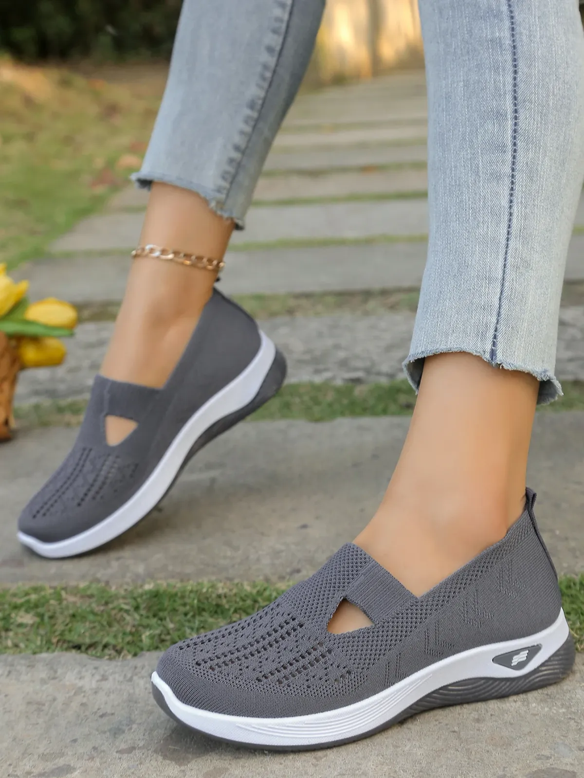 Women's Casual Summer Sneakers - Lightweight Breathable Flat Shoes for All Seasons, Simple Fashionable Design, Comfortable Walking Shoes for Everyday Wear showcase 35
