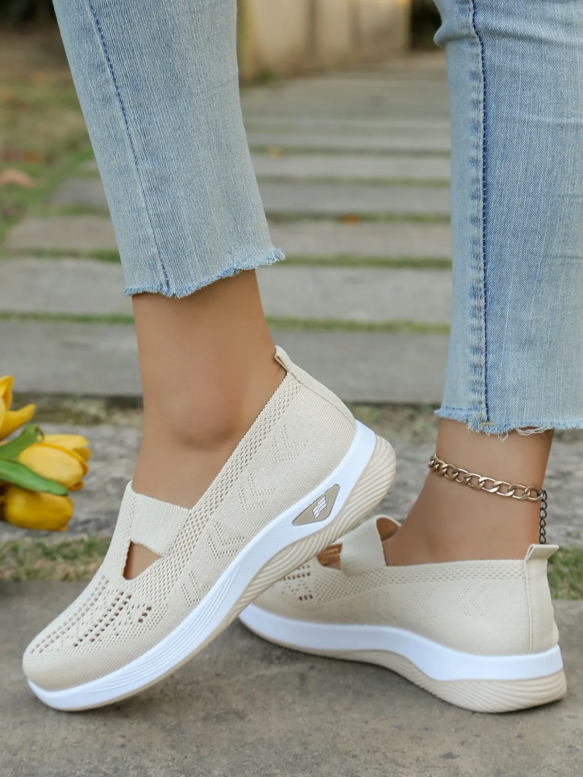 Women's Casual Summer Sneakers - Lightweight Breathable Flat Shoes for All Seasons, Simple Fashionable Design, Comfortable Walking Shoes for Everyday Wear showcase 21
