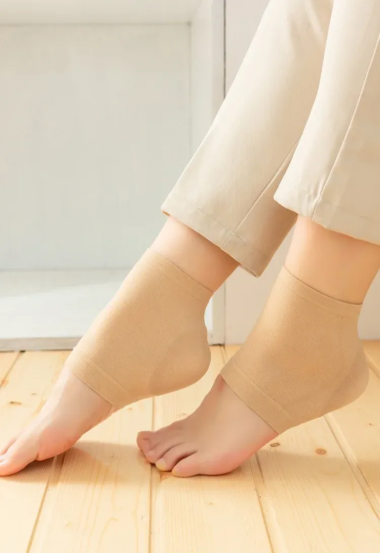 Upgraded Silicone Heel Protector Sleeves - Soften Calluses, Prevent Dry Cracking, Ankle Support & Non-Slip Grip for Foot Pain Relief showcase 10
