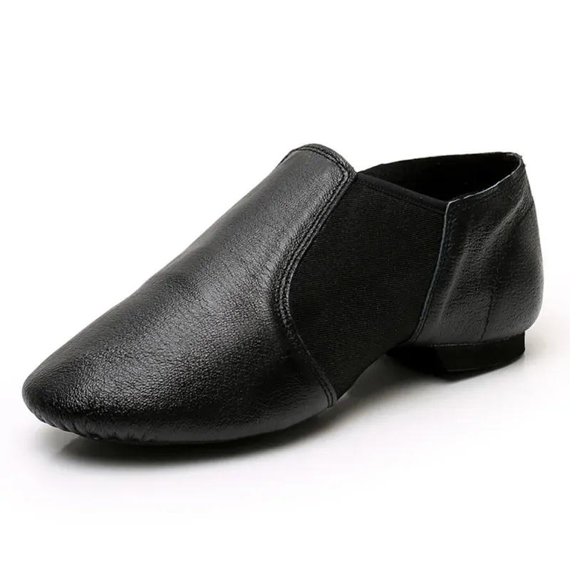 Genuine Leather Jazz Dance Shoes for Girls & Adults - Anti-Slip Sole, High Quality, Available in Brown & Black thumbnail 5