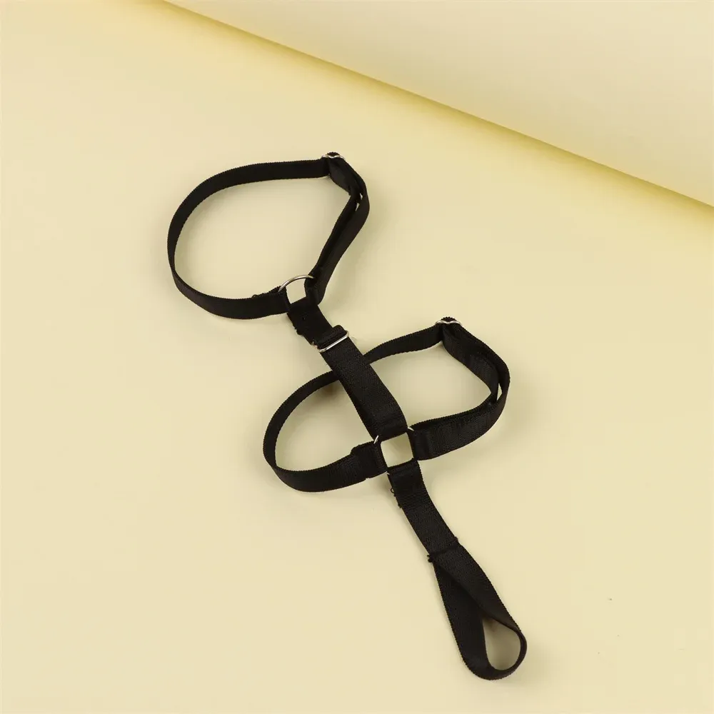 Gothic Black Elastic Bandage Anklet Bracelet for Women - High Heel Barefoot Ankle Sandals Prom Foot Jewelry Accessory showcase 15