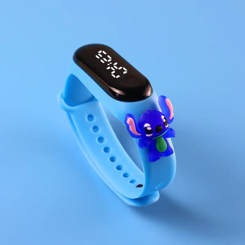 Fashion Mickey & Spiderman LED Digital Watch for Kids & Women - Touch Screen Electronic Sports Bracelet Waterproof Clock showcase 8