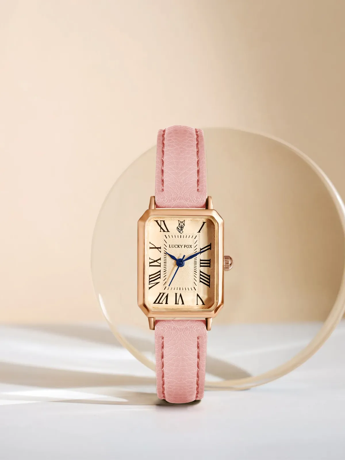 Fashion Retro Square Dial Women's Watch with Leather Strap - Casual Quartz Wristwatch Gift showcase 16