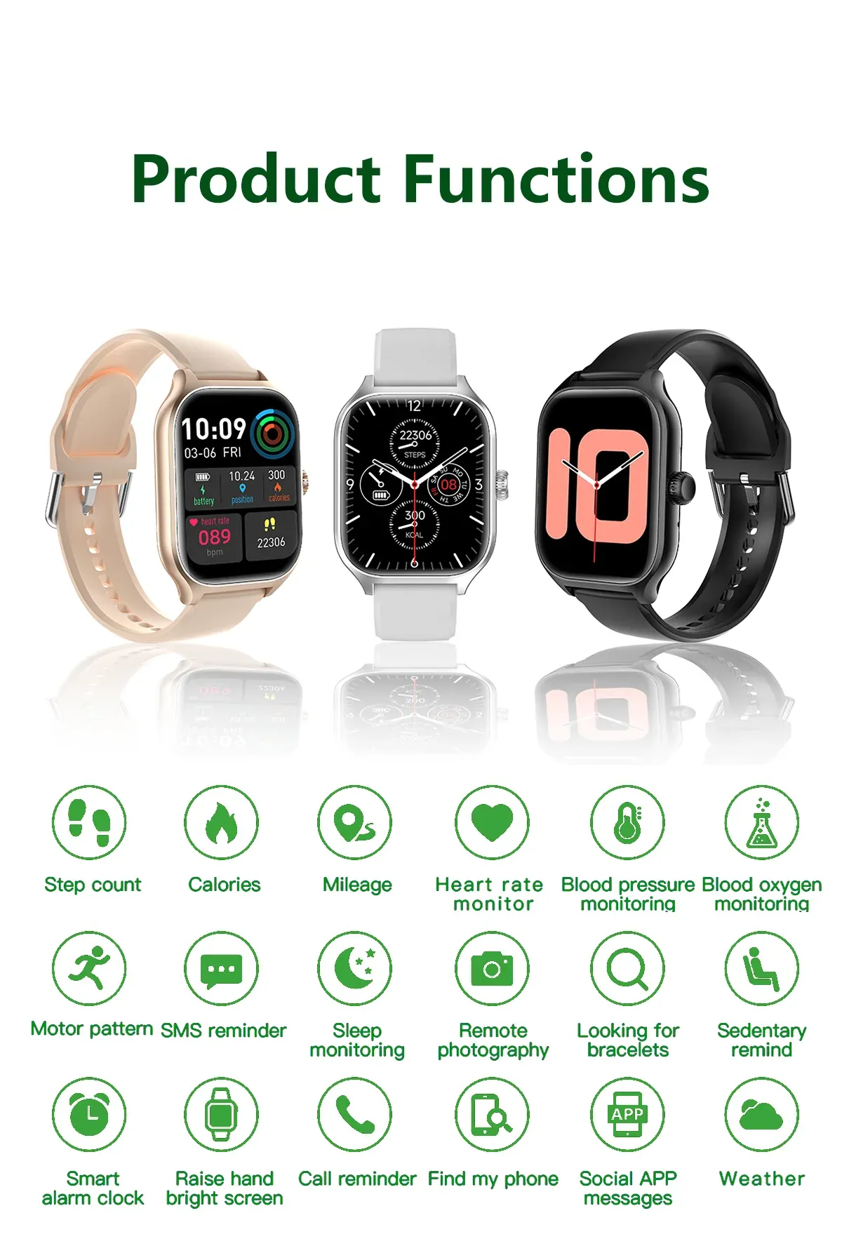 PHONEPACE C20 Smartwatch for Men & Women: 1.77" HD Display, Bluetooth Calling, Sports Modes, Health Tracking, Stylish Metal Design with Rotary Button showcase 2