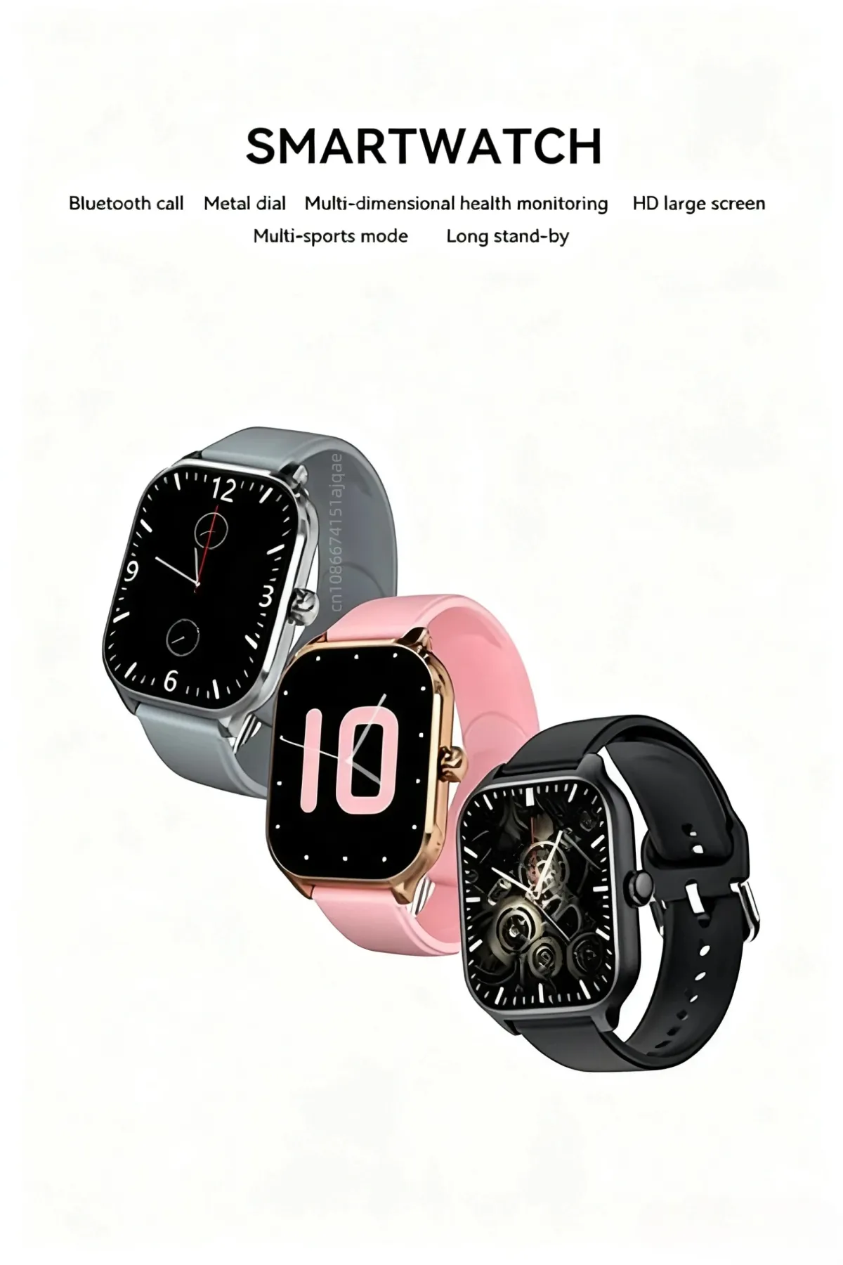 PHONEPACE C20 Smartwatch for Men & Women: 1.77" HD Display, Bluetooth Calling, Sports Modes, Health Tracking, Stylish Metal Design with Rotary Button showcase 16