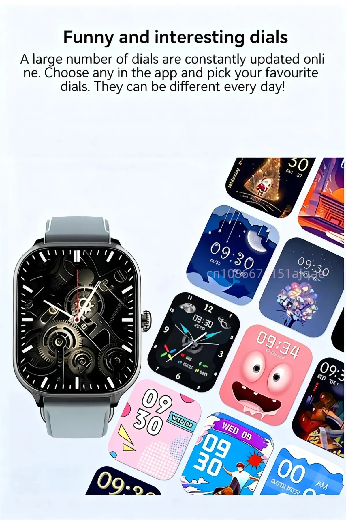 PHONEPACE C20 Smartwatch for Men & Women: 1.77" HD Display, Bluetooth Calling, Sports Modes, Health Tracking, Stylish Metal Design with Rotary Button showcase 33
