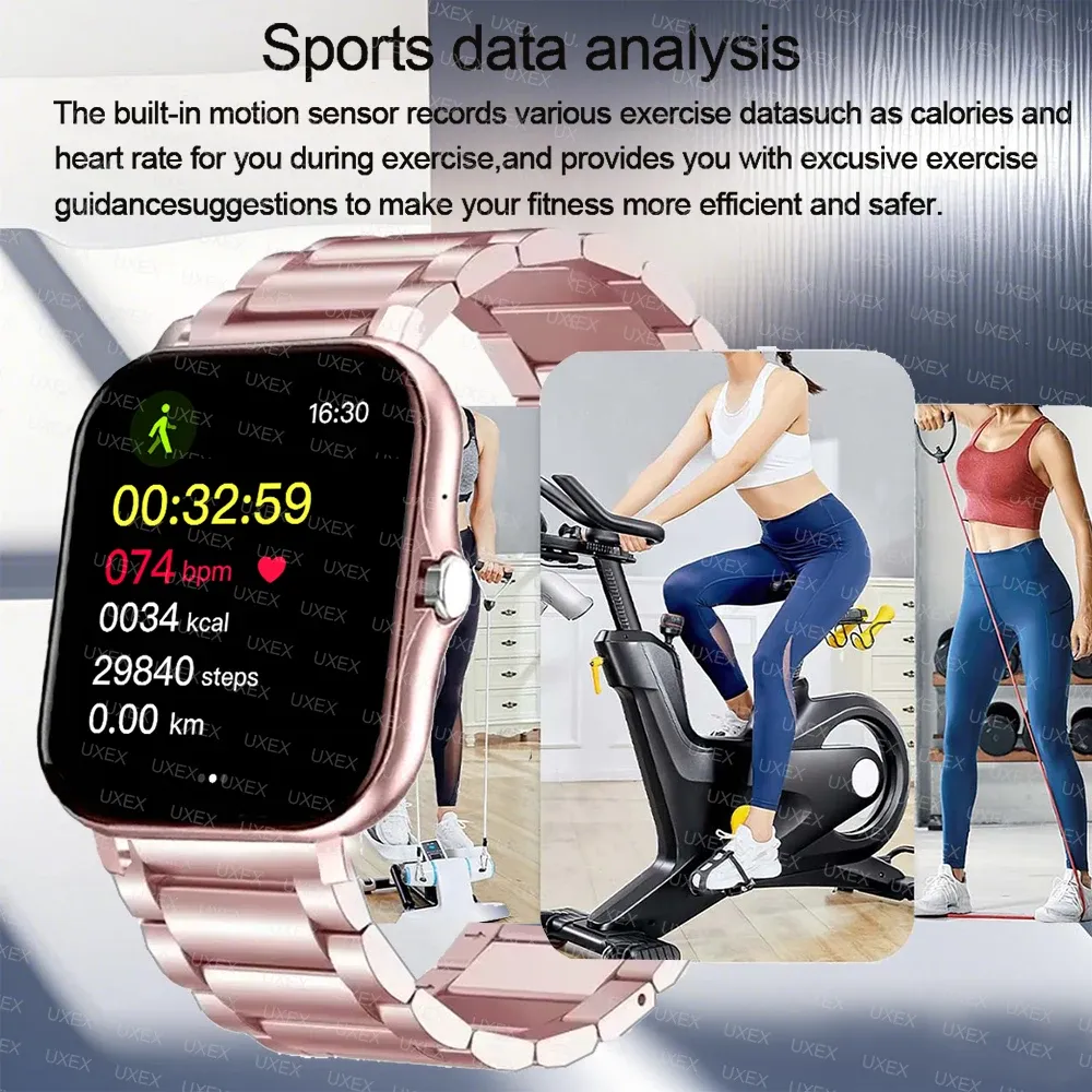 1.83" Smart Watch for Men & Women - Fitness Tracker, Health Monitor, Waterproof, Wireless Calls, Bluetooth 5.1, Compatible with Android & iOS showcase 3