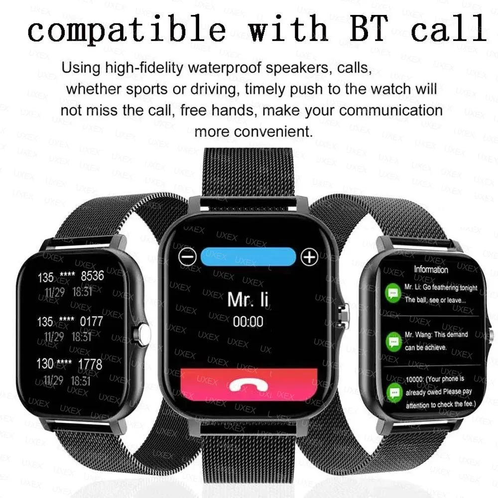 1.83" Smart Watch for Men & Women - Fitness Tracker, Health Monitor, Waterproof, Wireless Calls, Bluetooth 5.1, Compatible with Android & iOS showcase 4