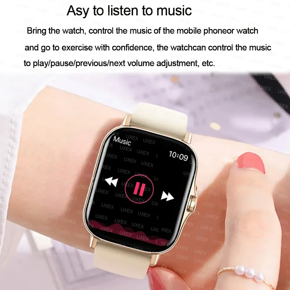 1.83" Smart Watch for Men & Women - Fitness Tracker, Health Monitor, Waterproof, Wireless Calls, Bluetooth 5.1, Compatible with Android & iOS showcase 2
