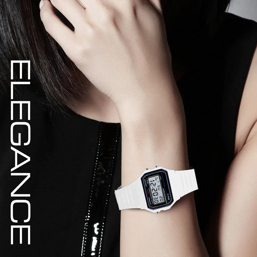 Luxury Men's Analog Digital Military Sport LED Waterproof Wristwatch for Kids and Women, Features Alarm & Bracelet Style thumbnail 6