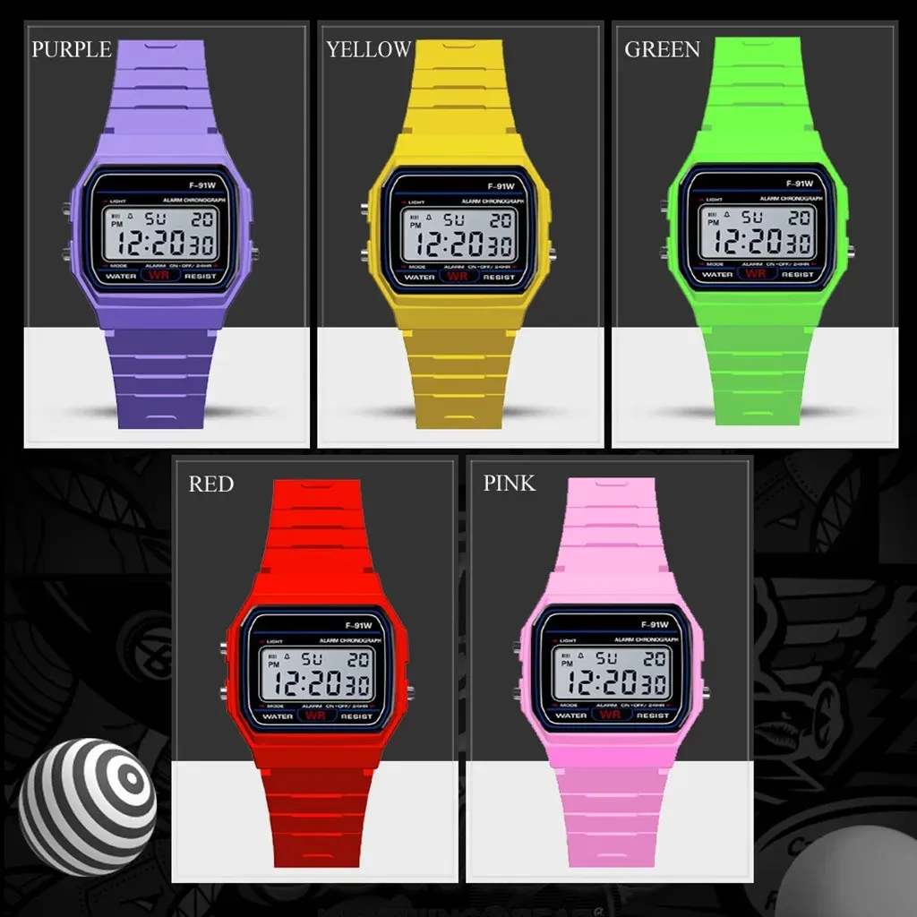 Luxury Men's Analog Digital Military Sport LED Waterproof Wristwatch for Kids and Women, Features Alarm & Bracelet Style thumbnail 4
