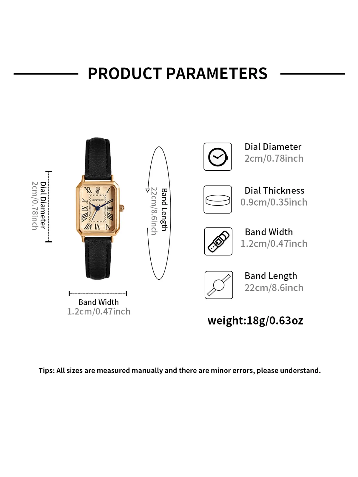 Retro Square Digital Dial Women's Watch - Fashionable Leather Strap Casual Quartz Wristwatch, Perfect Gift showcase 9