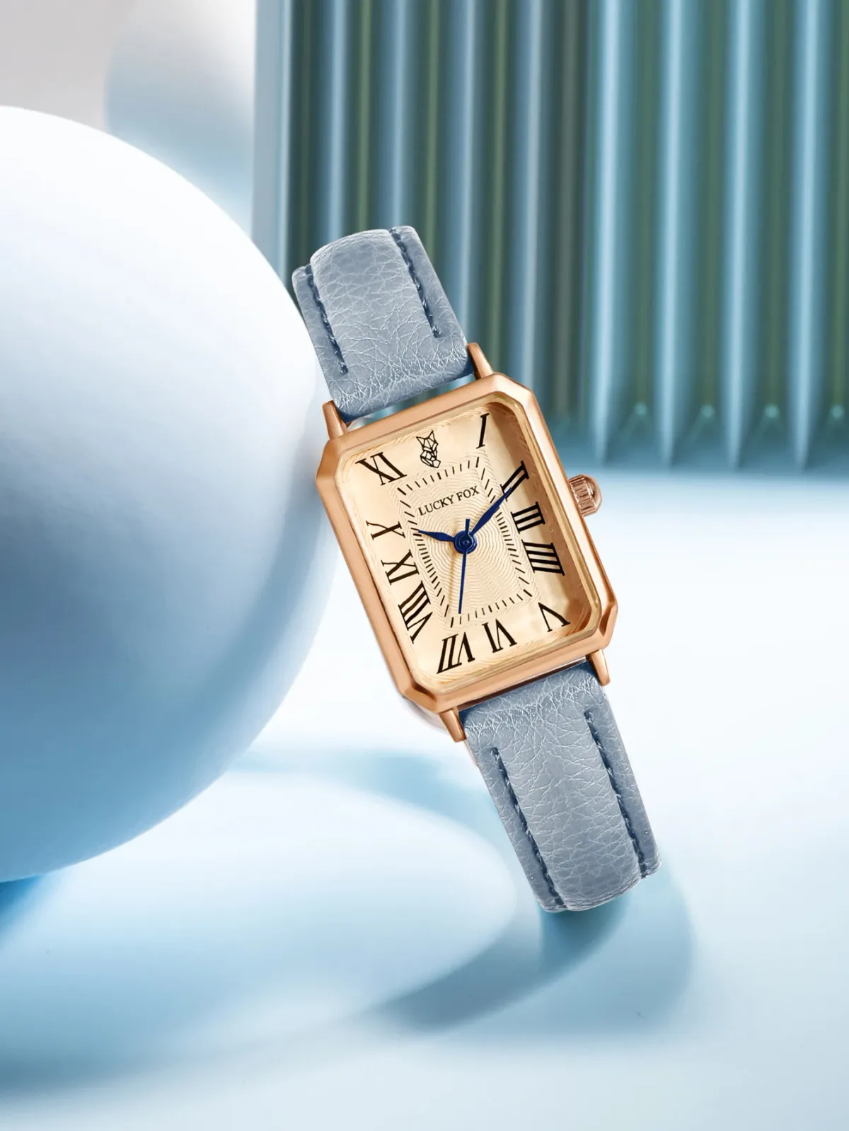 Retro Square Digital Dial Women's Watch - Fashionable Leather Strap Casual Quartz Wristwatch, Perfect Gift showcase 24