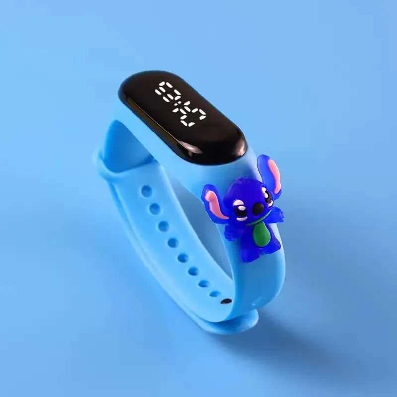 Disney Mickey Mouse Touch Screen LED Digital Watch for Kids & Women, Waterproof Sports Bracelet Style Electronic Clock thumbnail 5