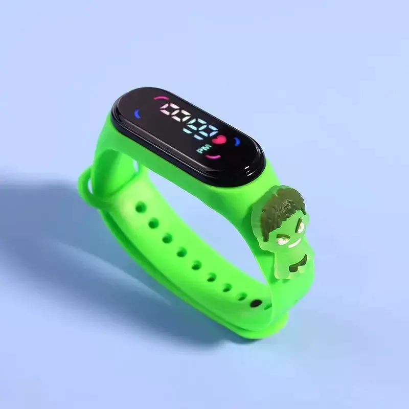 Disney Mickey Mouse Touch Screen LED Digital Watch for Kids & Women, Waterproof Sports Bracelet Style Electronic Clock thumbnail 6