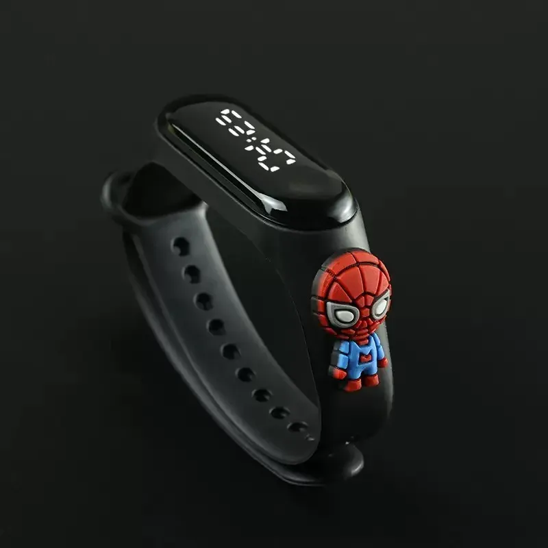 Disney Mickey Mouse Touch Screen LED Digital Watch for Kids & Women, Waterproof Sports Bracelet Style Electronic Clock showcase 4