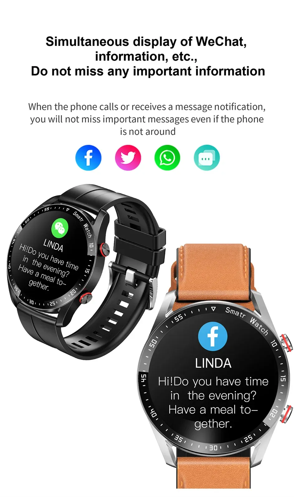 2026 New Smart Watch for Men & Women: ECG+PPG HD Screen, BT Call, GPS Tracker, Heart Rate Monitor, IP68 Waterproof, Fitness Tracker showcase 14