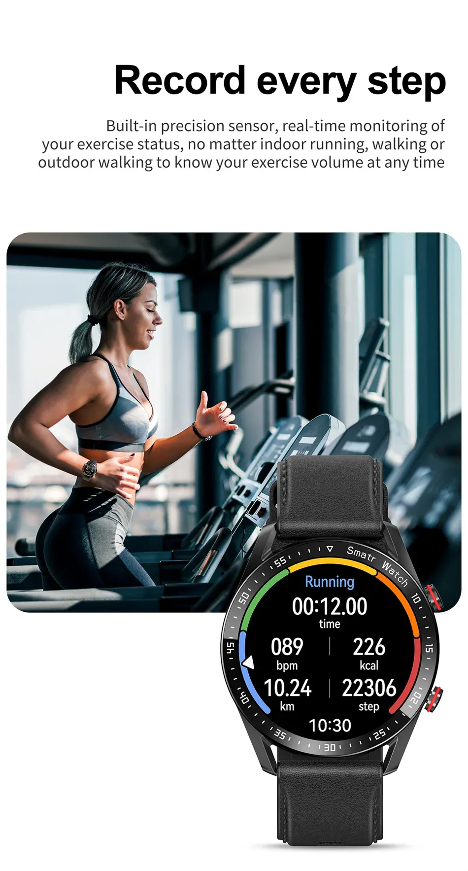 2026 New Smart Watch for Men & Women: ECG+PPG HD Screen, BT Call, GPS Tracker, Heart Rate Monitor, IP68 Waterproof, Fitness Tracker showcase 10