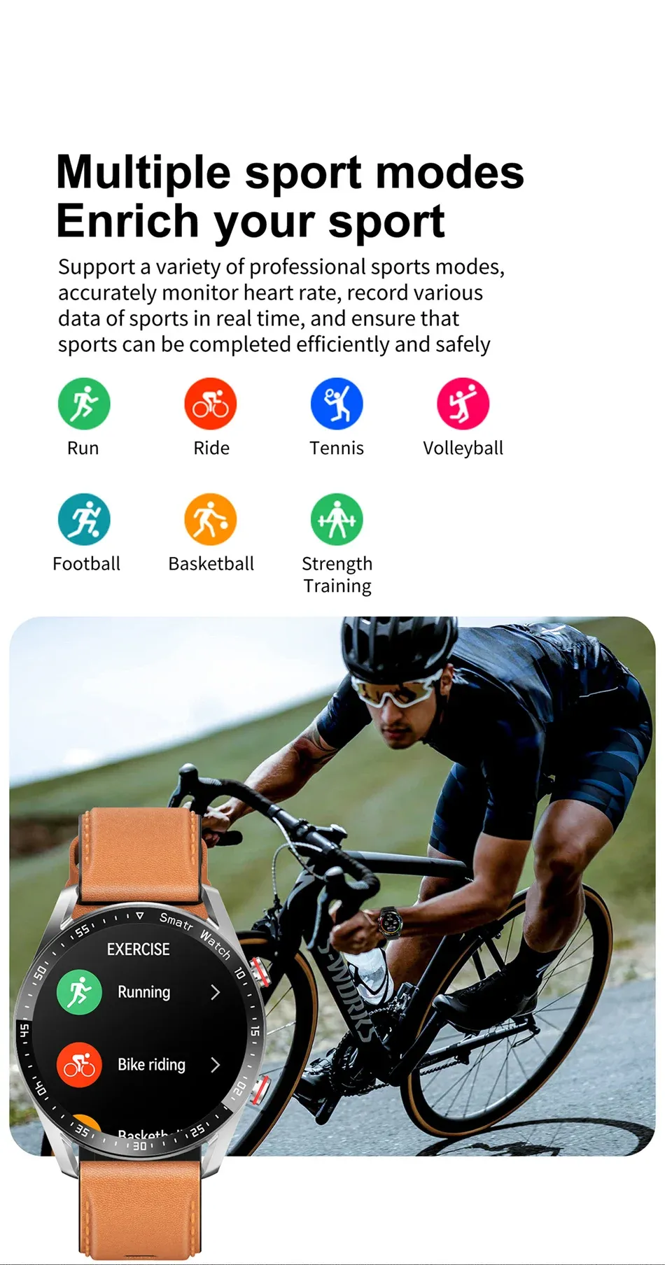 2026 New Smart Watch for Men & Women: ECG+PPG HD Screen, BT Call, GPS Tracker, Heart Rate Monitor, IP68 Waterproof, Fitness Tracker showcase 11