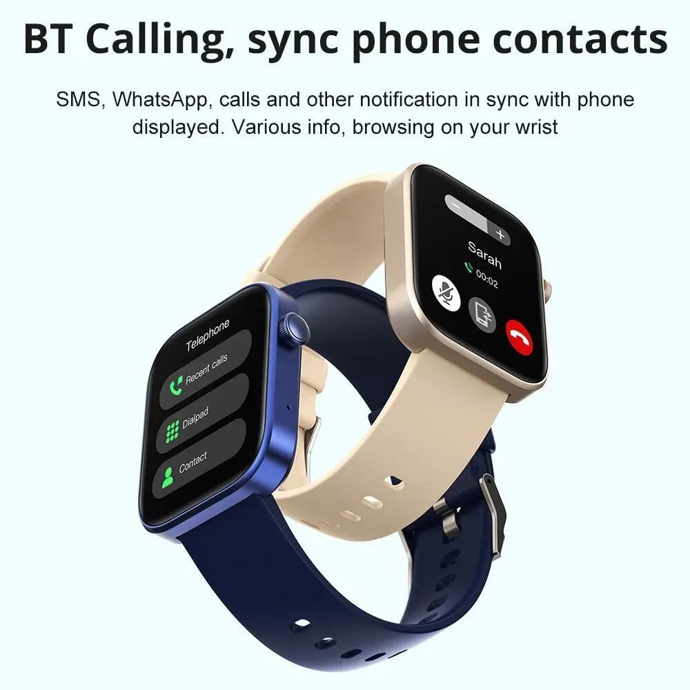 COLMI P71 Smartwatch for Men & Women: Voice Calling, Health Monitoring, 1.9" Display, IP68 Waterproof, 100+ Sports Modes, 230+ Watch Faces, 10-Day Battery Life thumbnail 3