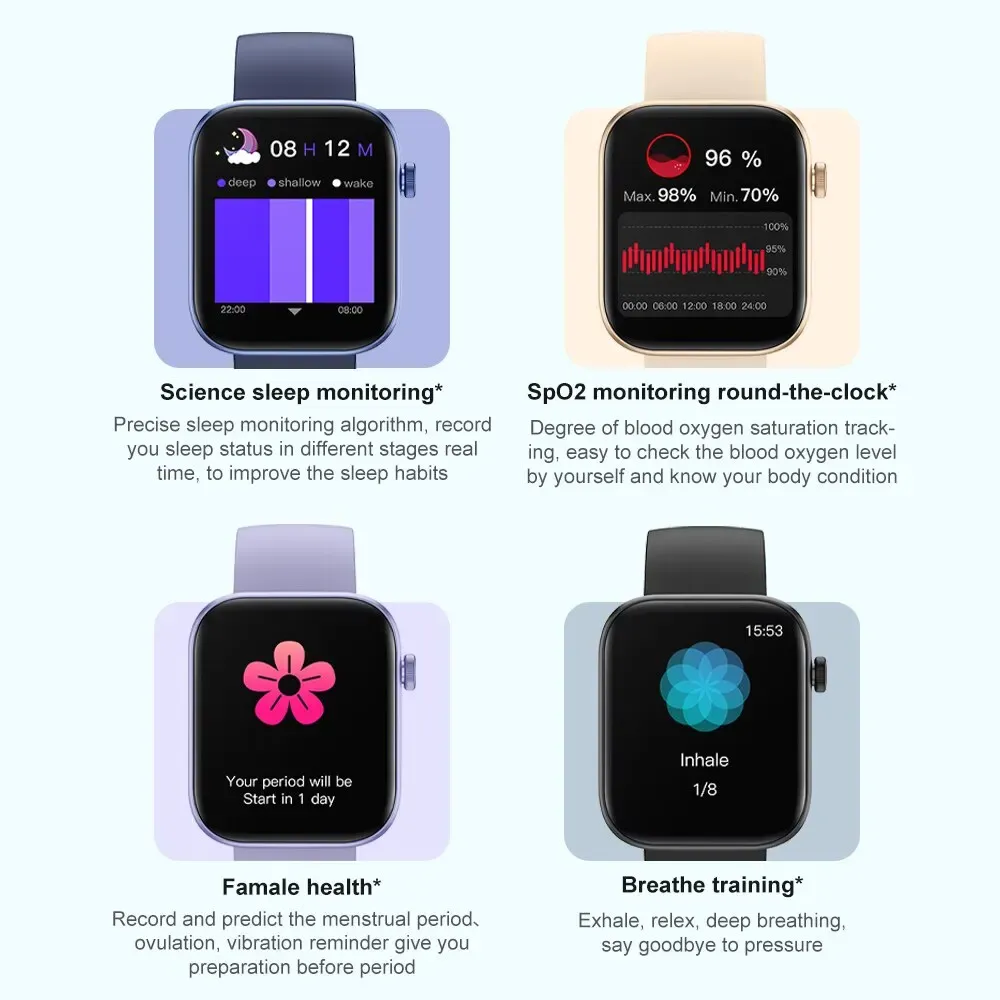 COLMI P71 Smartwatch for Men & Women: Voice Calling, Health Monitoring, 1.9" Display, IP68 Waterproof, 100+ Sports Modes, 230+ Watch Faces, 10-Day Battery Life thumbnail 4