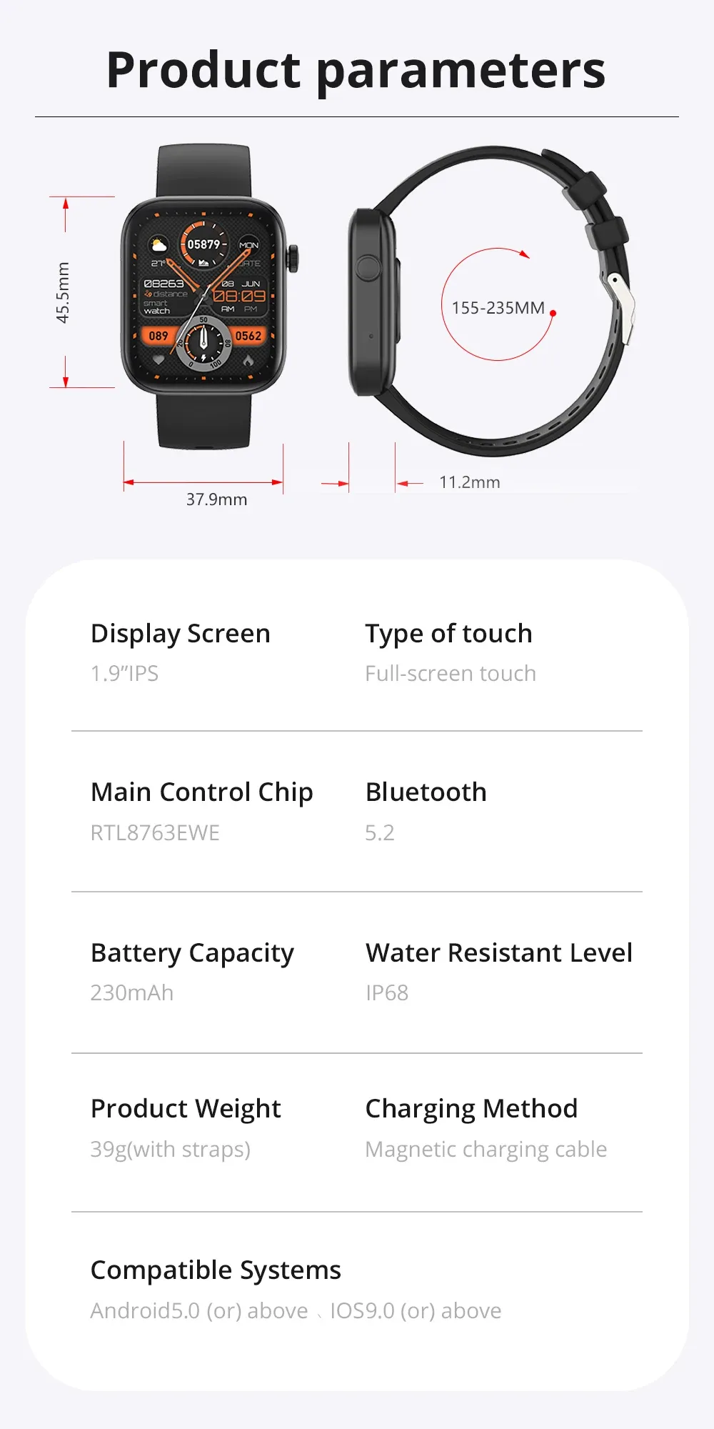 COLMI P71 Smartwatch for Men & Women: Voice Calling, Health Monitoring, 1.9" Display, IP68 Waterproof, 100+ Sports Modes, 230+ Watch Faces, 10-Day Battery Life showcase 14