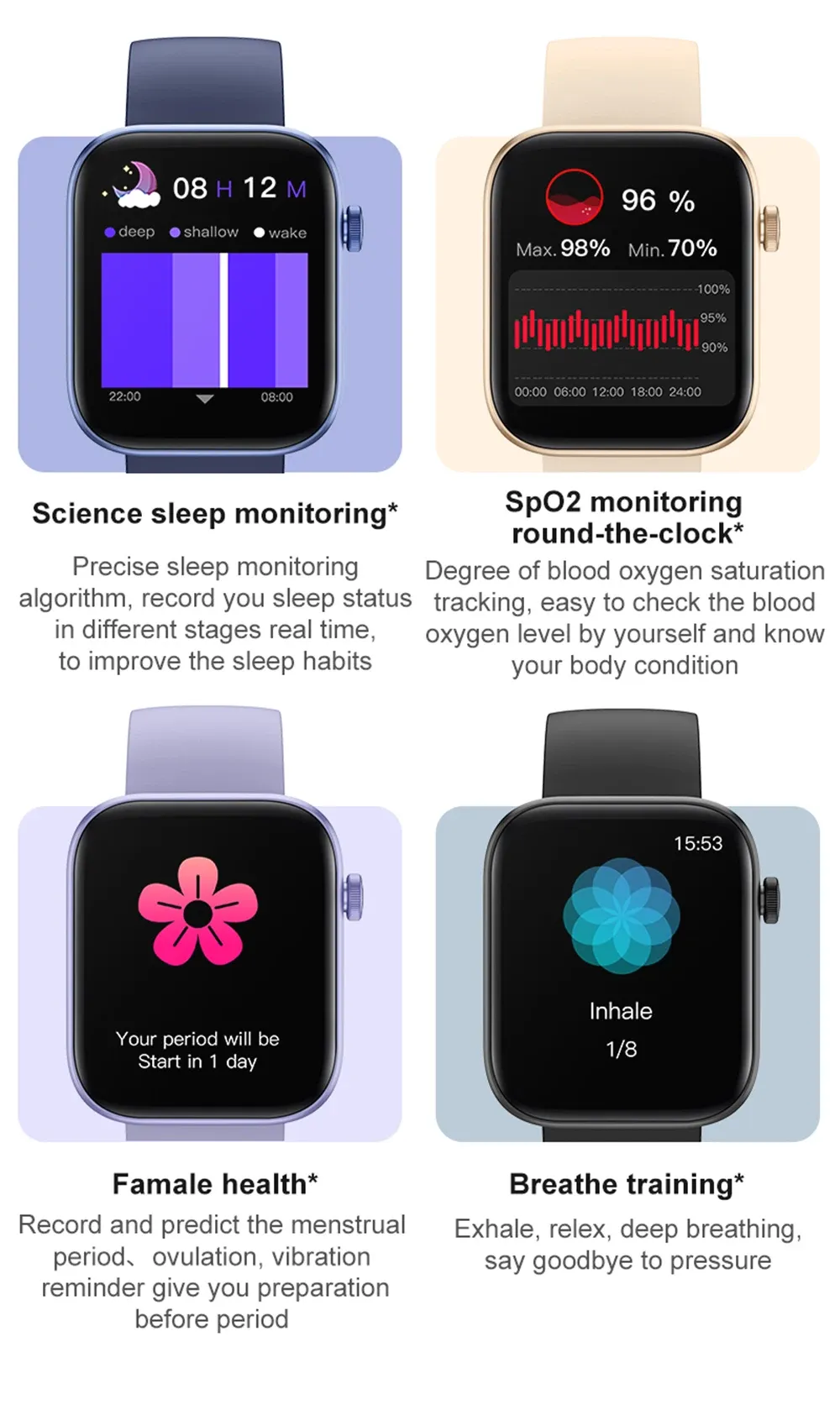 COLMI P71 Smartwatch for Men & Women: Voice Calling, Health Monitoring, 1.9" Display, IP68 Waterproof, 100+ Sports Modes, 230+ Watch Faces, 10-Day Battery Life showcase 12
