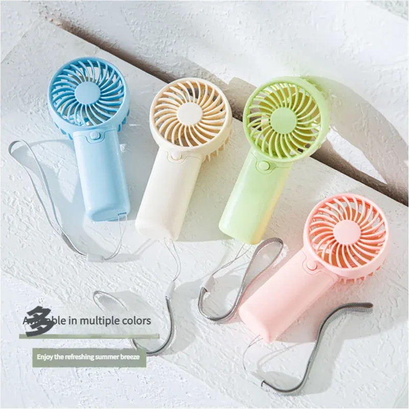 MEET SUN Portable Mini Fan - Lightweight AA Battery Handheld Air Cooler, Creative Pocket Fan for On-the-Go Cooling, Ideal for Travel and Personal Use thumbnail 1