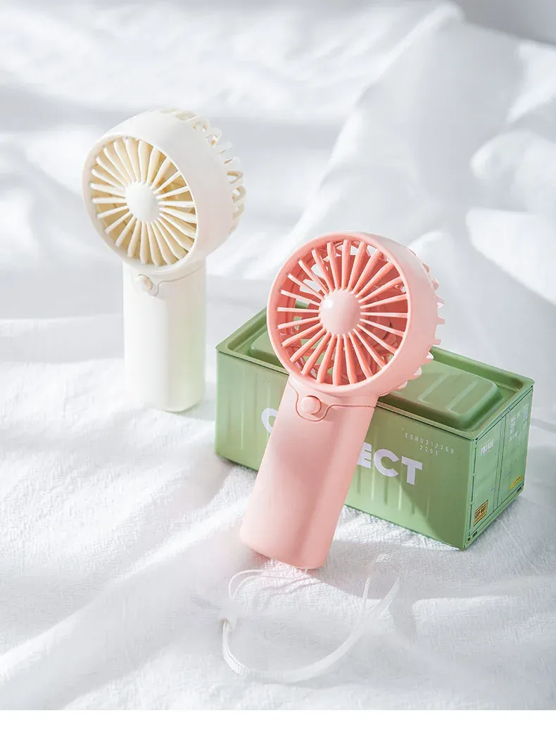 MEET SUN Portable Mini Fan - Lightweight AA Battery Handheld Air Cooler, Creative Pocket Fan for On-the-Go Cooling, Ideal for Travel and Personal Use showcase 10