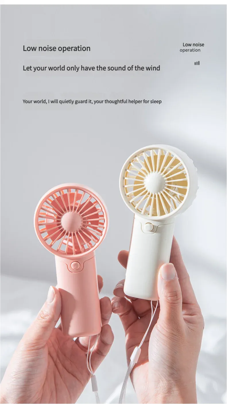 MEET SUN Portable Mini Fan - Lightweight AA Battery Handheld Air Cooler, Creative Pocket Fan for On-the-Go Cooling, Ideal for Travel and Personal Use showcase 6