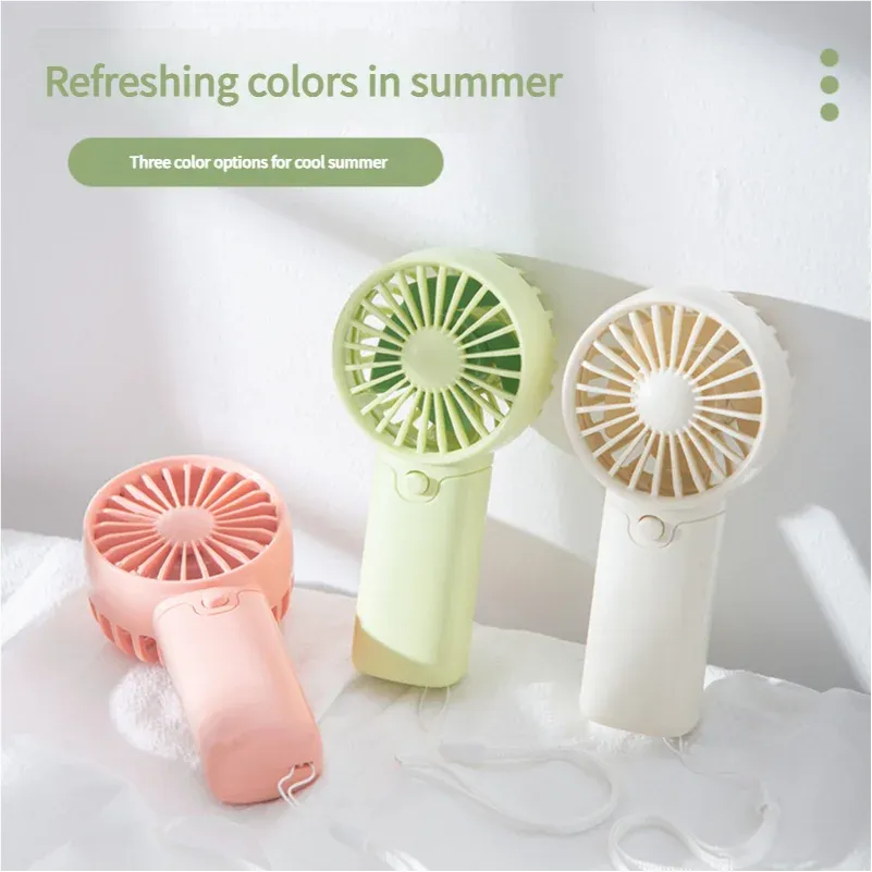 MEET SUN Portable Mini Fan - Lightweight AA Battery Handheld Air Cooler, Creative Pocket Fan for On-the-Go Cooling, Ideal for Travel and Personal Use thumbnail 2