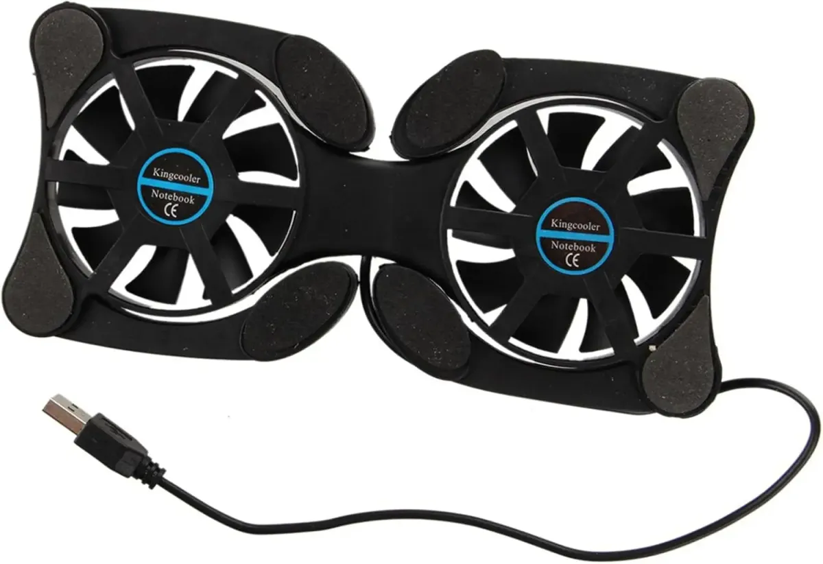 Ultra Slim USB Laptop Cooling Pad for 7-15" Laptops - Low Noise, Portable, Prevents Overheating, Gaming & Everyday Use showcase 8