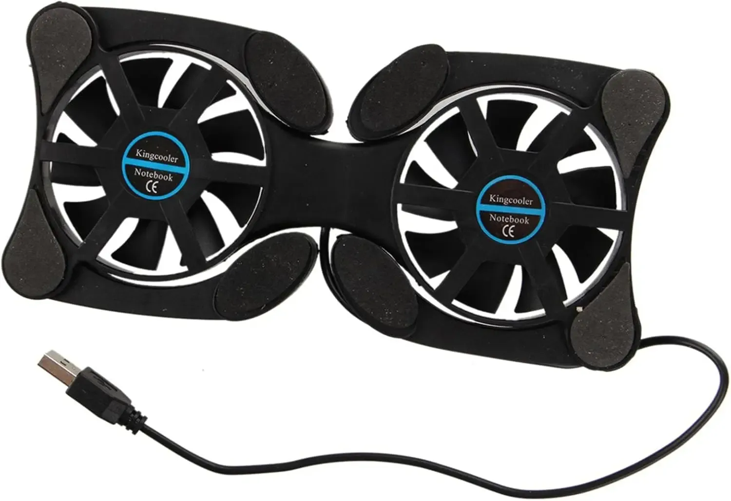 Ultra Slim USB Laptop Cooling Pad for 7-15" Laptops - Low Noise, Portable, Prevents Overheating, Gaming & Everyday Use thumbnail 6