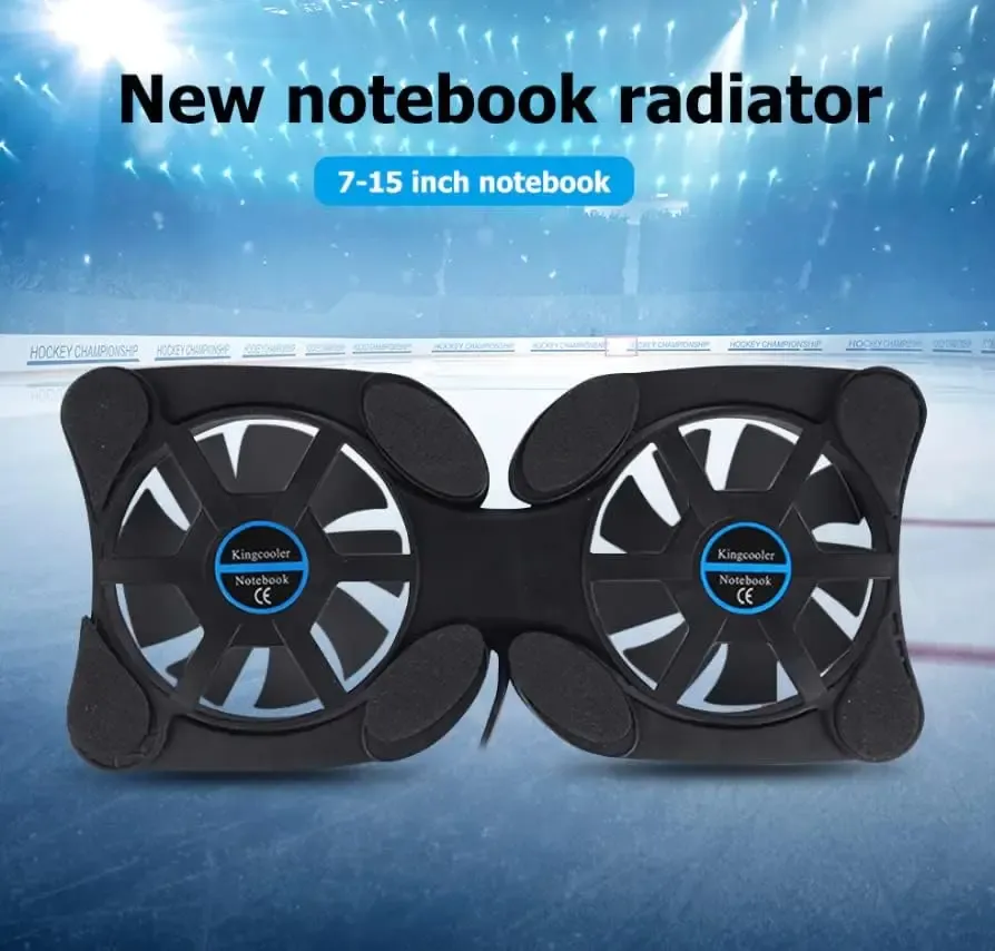 Ultra Slim USB Laptop Cooling Pad for 7-15" Laptops - Low Noise, Portable, Prevents Overheating, Gaming & Everyday Use showcase 6