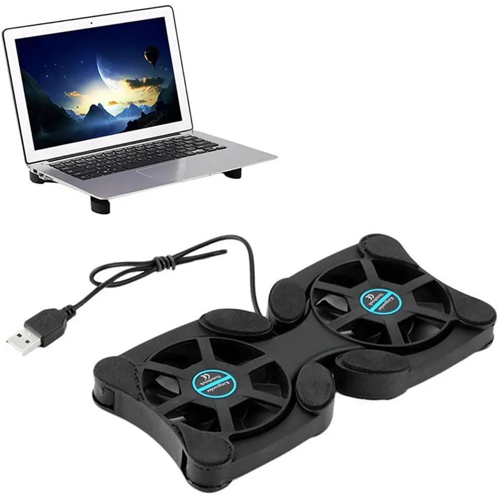 Ultra Slim USB Laptop Cooling Pad for 7-15" Laptops - Low Noise, Portable, Prevents Overheating, Gaming & Everyday Use showcase 7