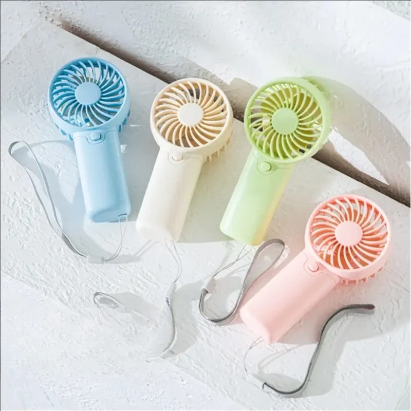 MEET SUN Portable Mini Fan, Creative Lightweight Handheld Pocket Fan, Convenient AA Battery Air Cooler for Personal Use, Travel, Office, Outdoor thumbnail 1