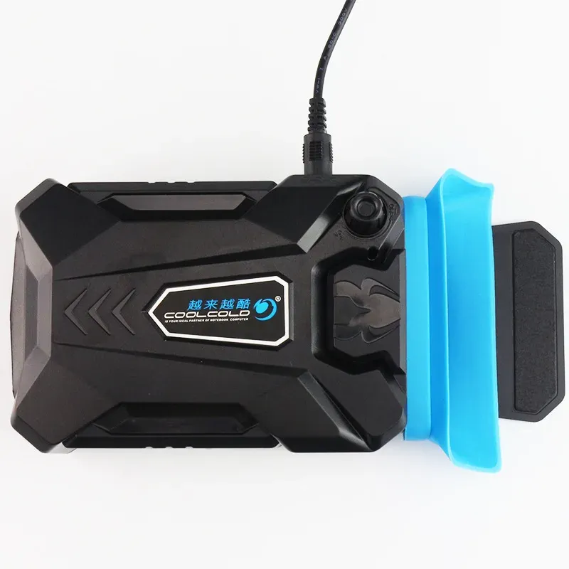 Portable Vacuum Laptop Cooler USB External Extracting Cooling Fan for 15-17 Inch Laptops - Fast Cooling, Adjustable Speed, Game Style Design thumbnail 6