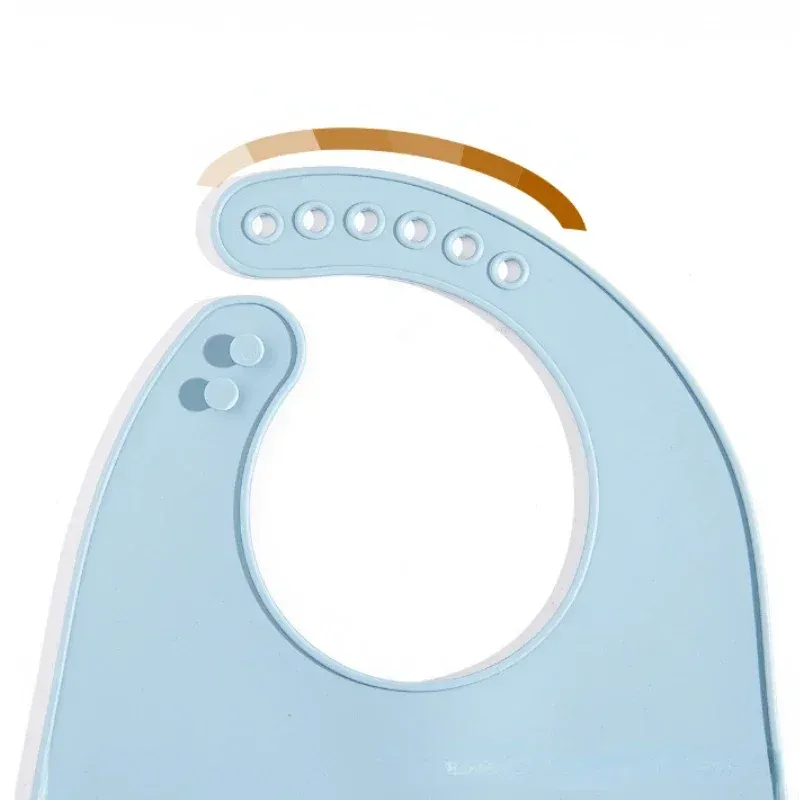 Waterproof Silicone Baby Bibs with Banana Design - Soft, Edible, Adjustable Feeding Apron for Newborns & Infants, Prevents Drool & Mess thumbnail 4