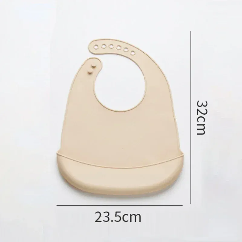 Waterproof Silicone Baby Bibs with Banana Design - Soft, Edible, Adjustable Feeding Apron for Newborns & Infants, Prevents Drool & Mess thumbnail 5