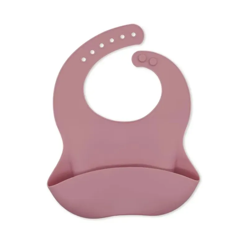 3D Waterproof Silicone Baby Bib with Cute Cartoon Animal Print - Adjustable Soft Feeding Bib for Girls and Boys thumbnail 6