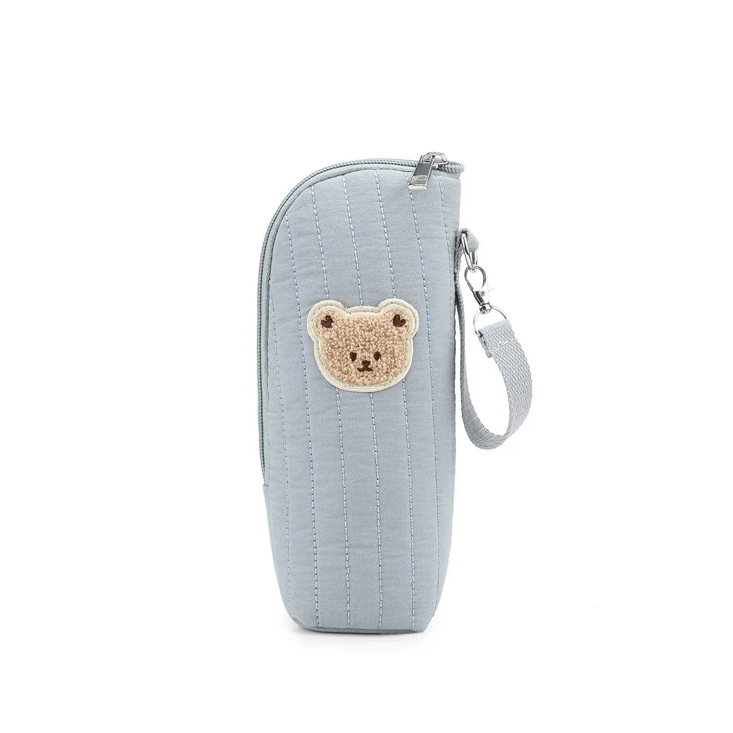 Portable Cartoon Baby Bottle Warmer Bag Insulated Aluminum Foil Stroller Hanging Bag for Infant Feeding On-the-Go thumbnail 3