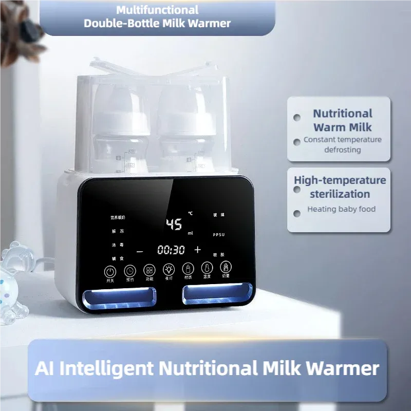 TINSOL Smart Baby Bottle Warmer & Sterilizer - Multifunctional Thermos for Quick Milk Heating & Breastmilk Warming, Essential Baby Product thumbnail 2