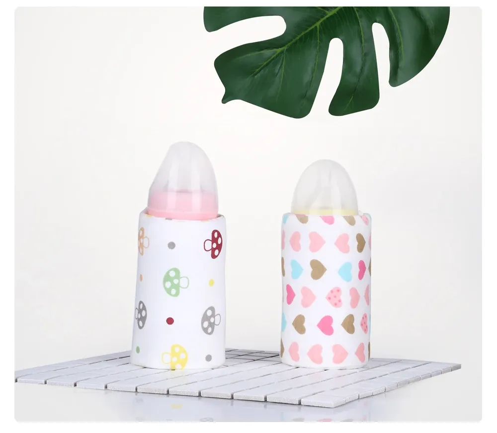 Portable USB Milk Warmer Insulated Bag for Baby Bottles - Travel Cup Heater for Infant Feeding, Ages 7-12 Months, Durable Polyester showcase 10