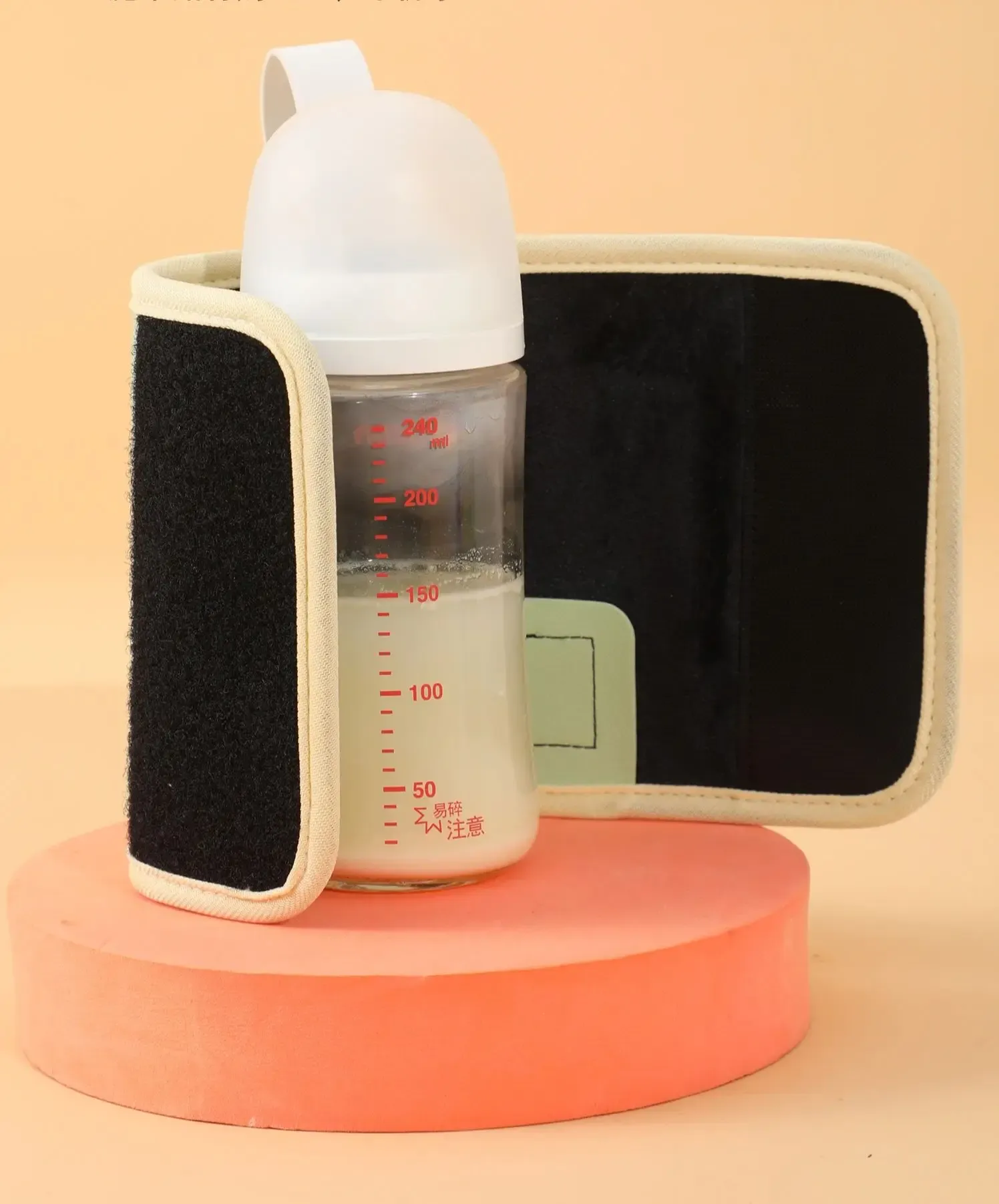 Portable USB Baby Milk Warmer & Bottle Heater for Travel - Safe, Compact, Easy to Use On-the-Go for Infants thumbnail 3